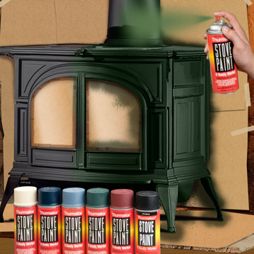 Fireplace Stove Paint
