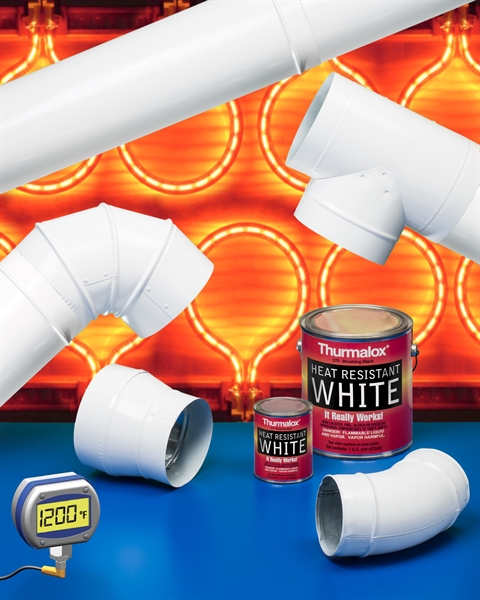White Stove Pipe Paint
