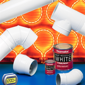 White Stove Pipe Paint - Fireplace Stove Paint